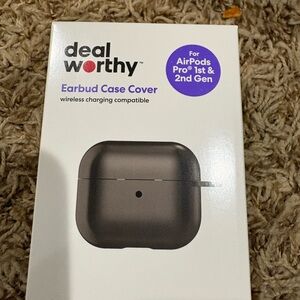 deal worthy Earbud Case Cover for AirPods Pro - Gray 18 total